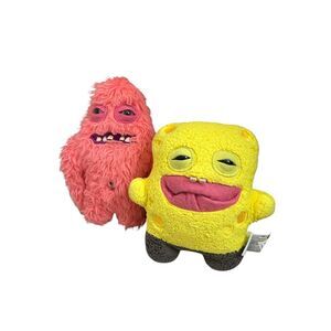 Fuggler SpongeBob SquarePants & Patrick Collector Plush 9"